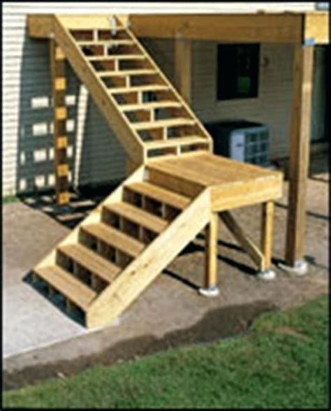 Outdoor Stair Landings On Hill How To Build Wooden Steps On A Hill