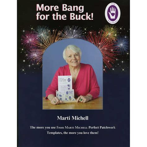 Marti Michell More Bang For Your Buck Book By Marti Michell