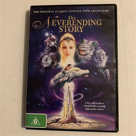 The Neverending Story Dvd 1984 Noah Hathaway Barret Oliver Region Retro Unit