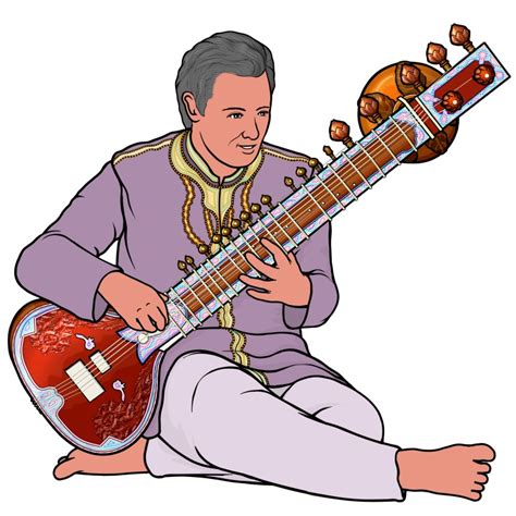 Sitar Is A Stringed Instrument Used In Hindustani Classical Music