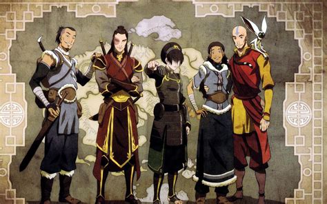 Older Team Avatar Legend Of Korra Korra The Last Airbender