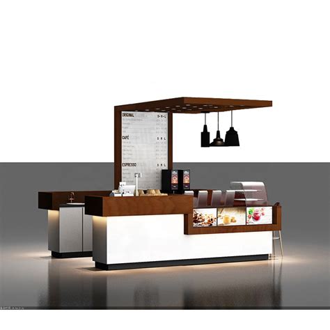 The Coffee Kiosk With A Top Design And A Factory Price For Shopping Mall