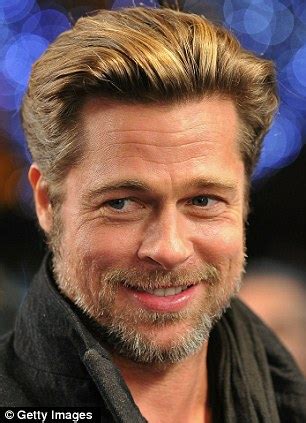 Brad pitt needs a barber — stat! Brad Pitt relives his youth by showing off his lustrous ...