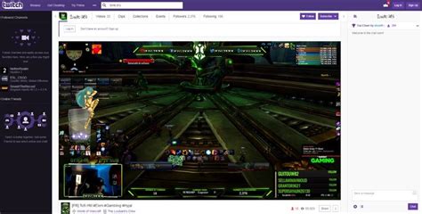 Screenshot Of Wow Live Streaming On Twitch 3 Related Work Download