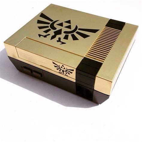 Nintendo Nes Custom Zelda Triforce Console By