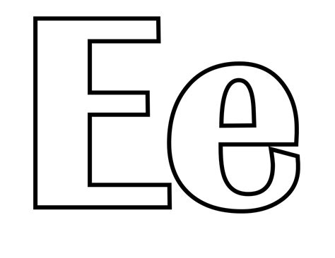 If you don't have time to color the images, print the letters onto colored paper and cut the letters from this before adhering the letters to a coordinating. File:Classic alphabet e at coloring-pages-for-kids-boys ...