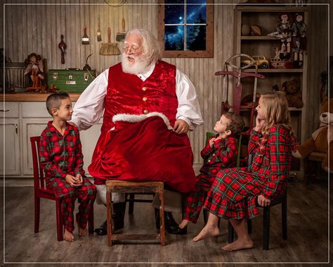 Santa Claus Photography Session M And R Photo Gallery