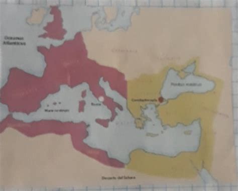 En El Siguiente Mapa Señala Dónde Se Encuentran Los Imperios Romanos