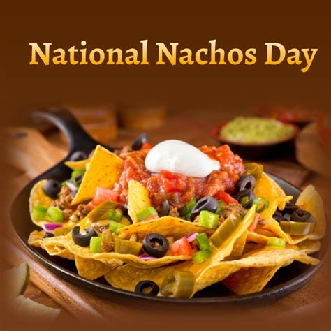 Copy Of National Nachos Day Postermywall