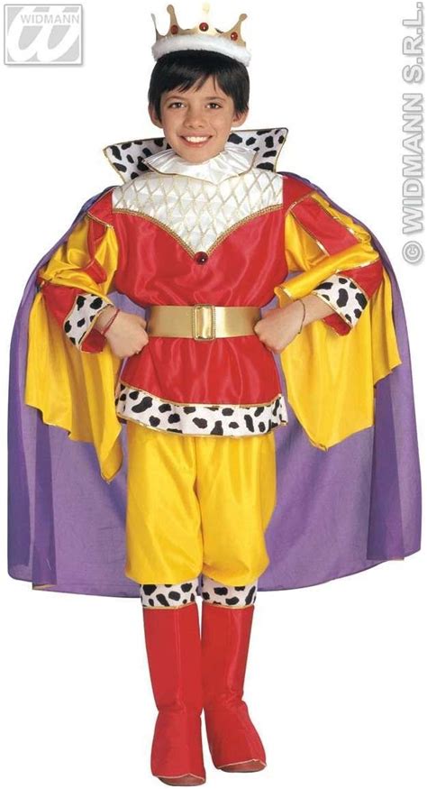 King Costume Child Top Range Fancy Dress Costume Royalty