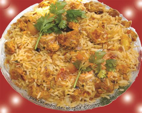 Pakistani Food Recipes Bombay Biryani Eten