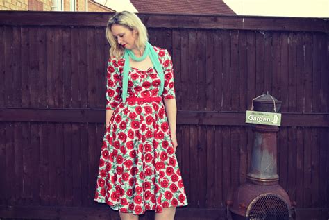 50s Poppy Dress Claire Justine