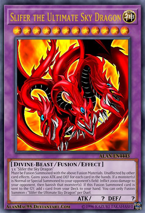 Slifer The Ultimate Sky Dragon Rare Yugioh Card