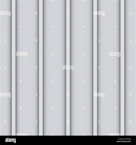 Metallic Roof Seamless Pattern Gray Color Classic Style Vector