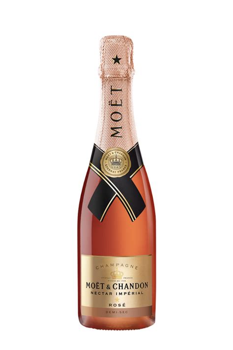 Moet And Chandon Nectar Imperial Rose 375ml Half Bottle Premier Champagne