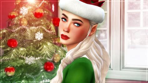 Christmas Elf Sims 4 Create A Sim And Speed Edit Youtube