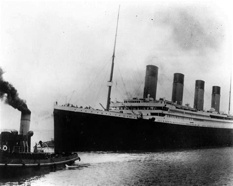 Historic Photos Of The Sinking Of The Titanic In 1912