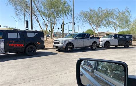 Spied 2022 Ford Maverick Prototypes Are Caught Again In Arizona