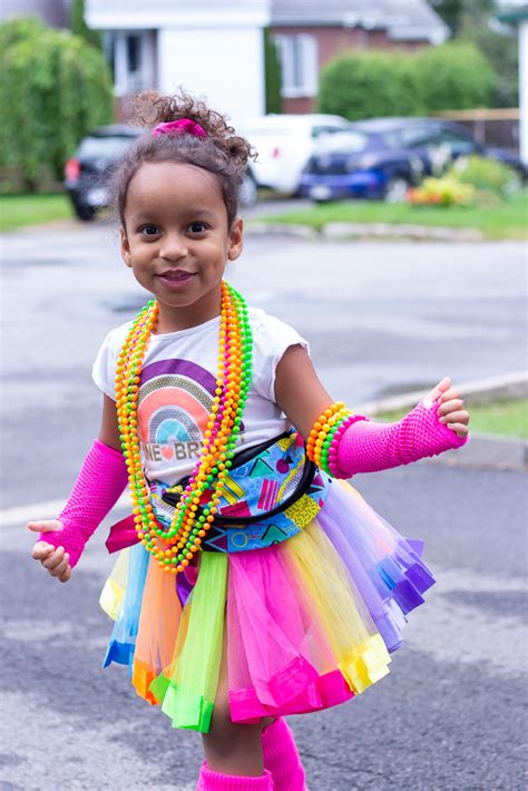 Diy 80s Inspired Toddler Costume