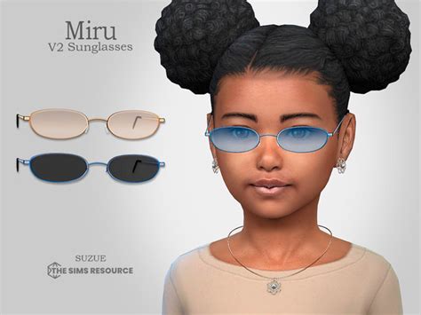 The Sims Resource Miru V2 Sunglasses Child