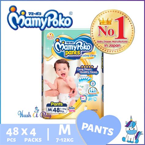 Mamypoko Extra Dry Pants Jumbo Packs M48 L38 Xl32 Xxl26