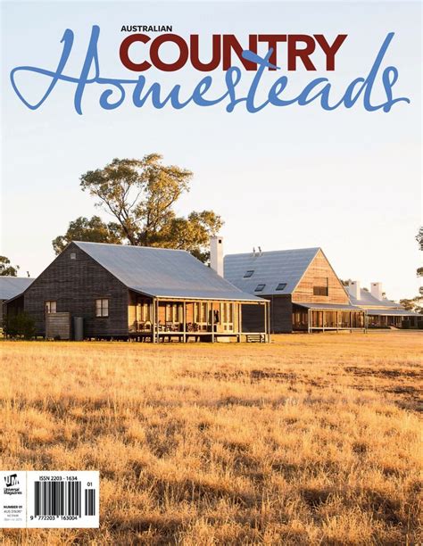 Australian Country Homesteads Magazine Digital Australia House