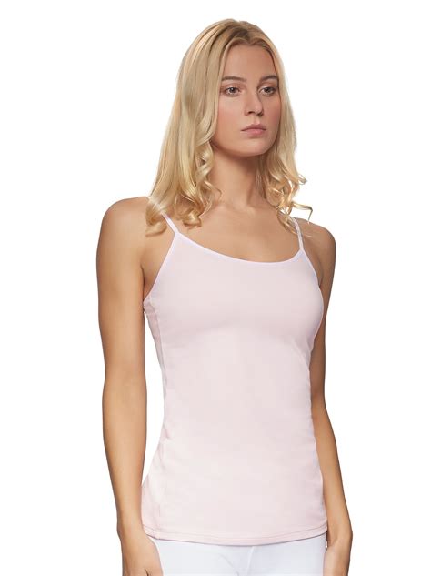 Felina Cotton Modal Camisole Stretch Basic Barely Pink Medium