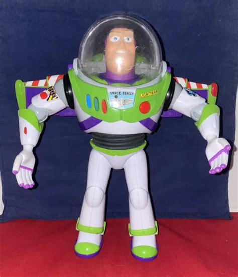 Disney Pixar Toy Story 4 Buzz Lightyear With Interactive Drop Down