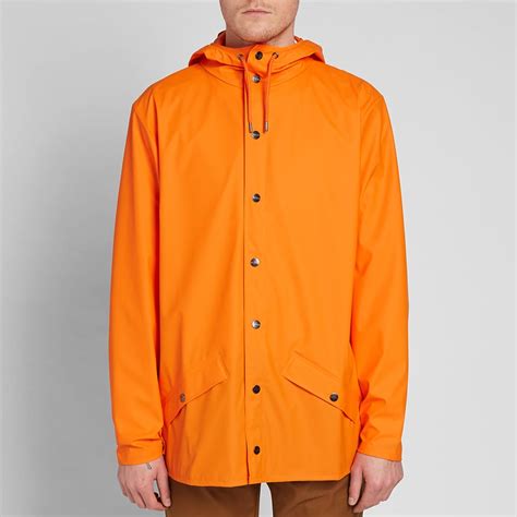 Rains Classic Jacket Fire Orange End