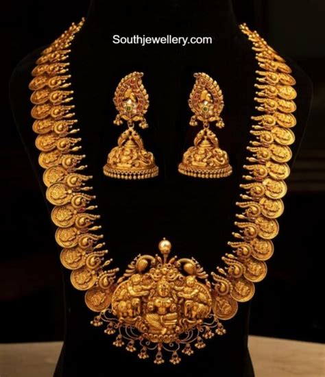 Lakshmi Kasulaperu Haram And Buttalu Indian Jewellery Designs