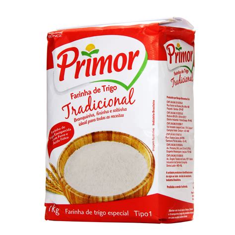 Farinha De Trigo Primor 1kg Supermercado Savegnago