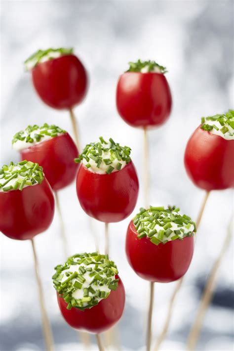Healthy Party Food Tomato Pops In The Playroom