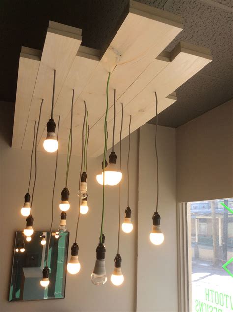 15 Diy Wood Ceiling Light Ideas Tossist
