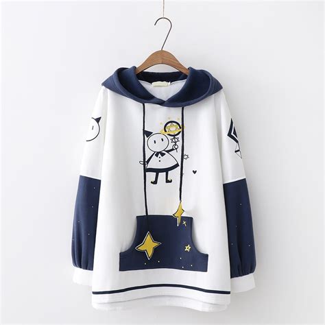 Kawaii Snowman Hoodie Ivybycrafts