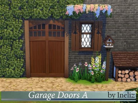 The Sims Resource Garage Doors A By Ineliz • Sims 4 Downloads