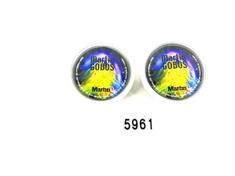 Martin Mac 700 Dma Rosco Gobo 5961 Pair True Heart Sound