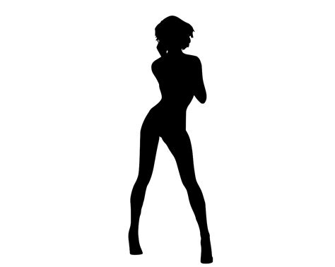 Svg Naked Lingerie Sensual Girl Free Svg Image Icon Svg Silh