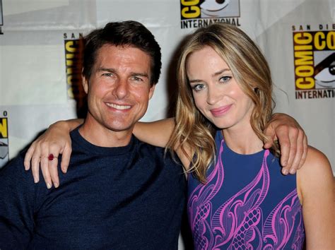 Emily Blunt Clarifies Story About Tom Cruise Calling Her A P It Was Said As A Joke To