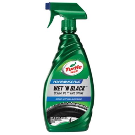 Turtle Wax Wet N Black Ultra Wet Tire Shine 23 Oz Walmart Com