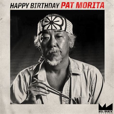 Happy Birthday To Pat Morita Aka Mr Miyagi Who Would Have Been 84