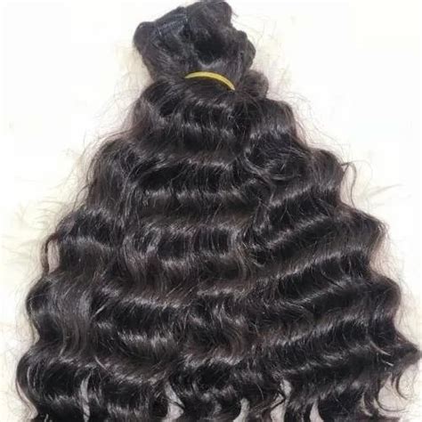 natural female virgin indian curly hair for parlour at rs 2800 piece in new delhi
