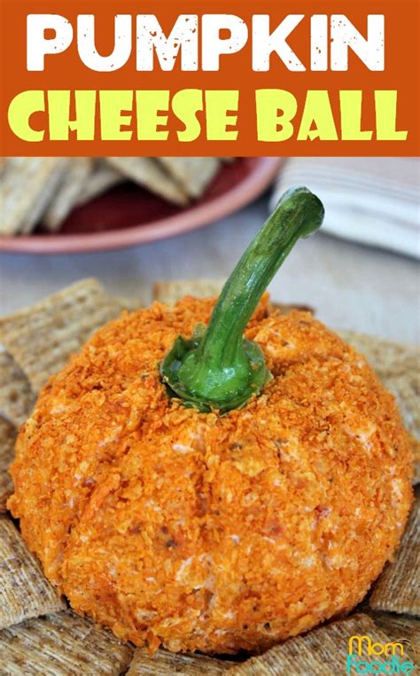 Pumpkin Cheese Ball Easy Fall Appetizer Recipe