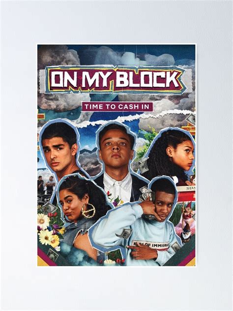 On My Block Poster Poster For Sale By Venustears Redbubble