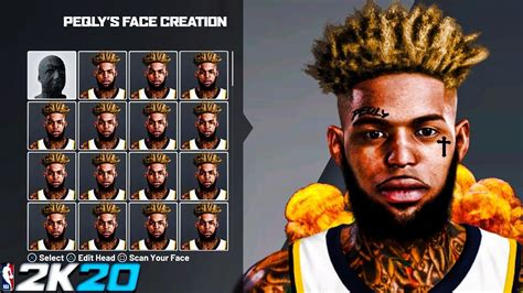 New Best Drippy Face Creation Tutorial In Nba 2k20 Look
