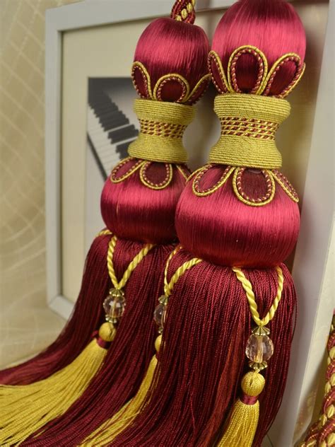 Shop for curtain tieback tassels online at target. 6 Colors QYM09 Curtain Tassel Tiebacks - Custom Curtains ...