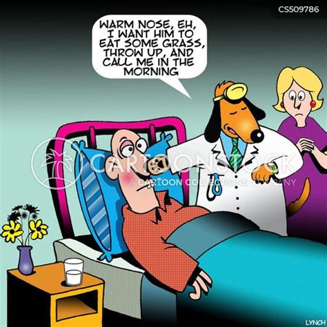 Sick Dog Cartoons And Comics Funny Pictures From Cartoonstock