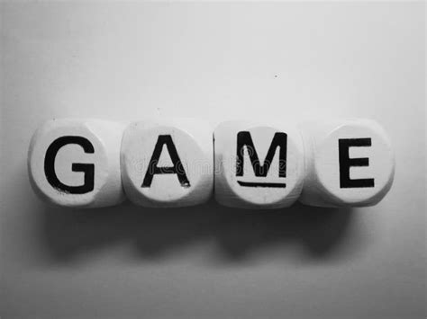`game Day` Spelled Out In Wooden Letter Tiles Stock Image Image Of