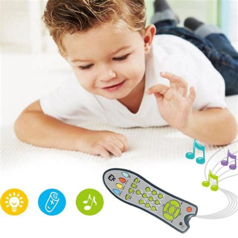Baby Simulation Tv Remote Toy Control Kids With Light And Sound