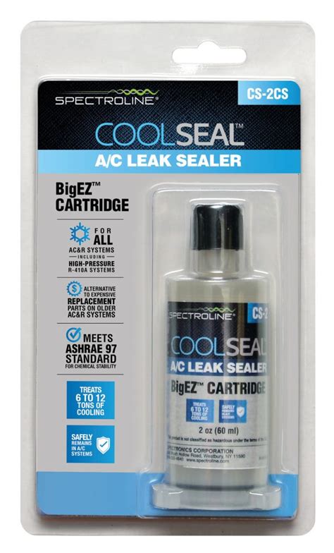 Cool Seal Ac Leak Sealer Injection Kit And Cartridges Javac