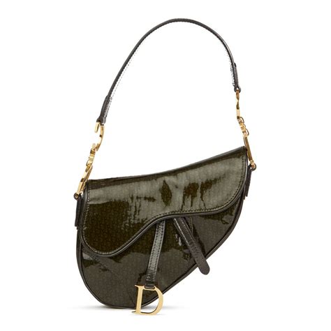 Christian Dior Mini Saddle Bag 2000 Hb2481 Second Hand Handbags